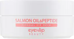 Патчі для зони під очима Eyenlip Salmon Oil & Peptide з пептидами та екстрактом лосося 60 шт. - мініатюра 2