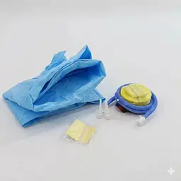 Дитяча Надувна ванна з насосом Intime Baby Bath Tub Блакитний - мініатюра 5