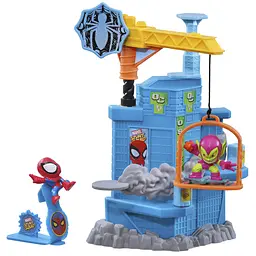 Набір іграшковий Hasbro Marvel Stunt Squad Смешін хіроус Spider-Man vs Green Goblin (F6894_F7062)