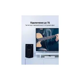 Кабель мультимедійний 1xRCA M to 1xRCA M 1.0m digital black Vention (VAB-R09-B100) - мініатюра 5