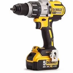 Дриль-шурупокрут акумуляторний безщітковий ударний DeWalt з АКБ та ЗП DCD996P3 - мініатюра 4