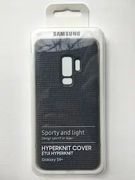 Чохол протиударний синтетичний Cover Hyperknit EF-GG965 для Samsung S9 Plus Gray - мініатюра 2