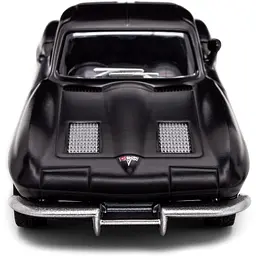 Автомодель TechnoDrive Chevrolet Corvette Split Window 1963 матовий чорний (250411U) - мініатюра 3