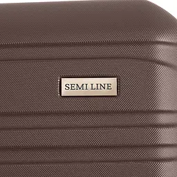 Валіза Semi Line 20" (S) Graphite/Brown (T5689-1) - мініатюра 7
