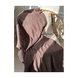 Плед Прованс COTTON шоколадний 120 х 200 см (039528) - мініатюра 7