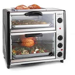 Духовка електрична подвійна OneConcept All-You-Can-Eat (10026452)