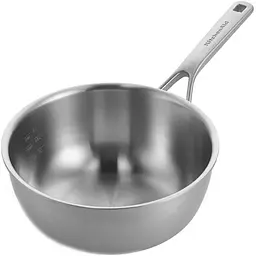 Ківш KitchenAid Multi-Ply Stainless Steel кухарський 22 см 3.1 л (CC006024-001) - мініатюра 2
