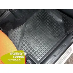 Автомобільні килимки в салон ВАЗ Lada Kalina 04 Granta 11 борт 3-5 см Чорні (Avto-Gumm) - мініатюра 5