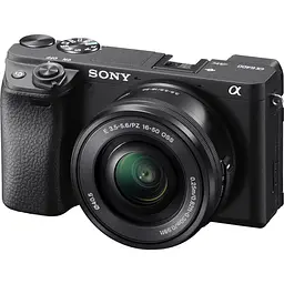 Бездзеркальний фотоапарат Sony Alpha A6400 kit (16-50mm) Black (ILCE6400LB.CEC)