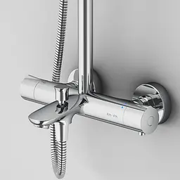 Душова система з термостатом AM.PM Like Showerspot F0780500, Хром - мініатюра 2