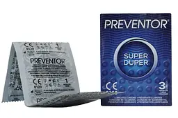 Презервативи Preventor Super Duper ваніль 3 шт - мініатюра 5