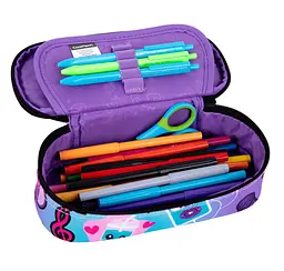 Пенал на блискавці CoolPack Campus K-POP з органайзером для ручок 23x9x5 см (F062037) - мініатюра 2