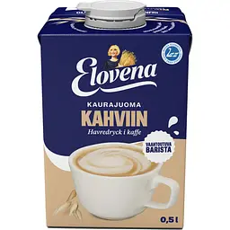 Уцінка. Вівсяне молоко Elovena Barista до кави 500 мл 