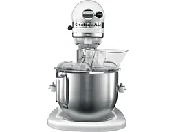 Кухонна машина KitchenAid Heavy Duty 5KPM5EWH з відкидним блоком 4.8 л біла - мініатюра 3