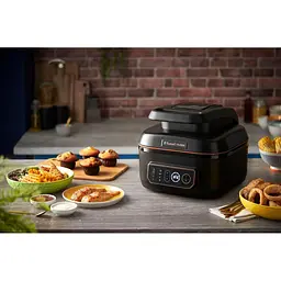 Мультипіч Russell Hobbs SatisFry Air&Grill 1745 Вт чорно-помаранчева (26520-56) - мініатюра 11
