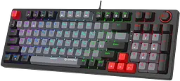 Клавіатура GamePro MK120 Red Switch RGB Black (MK120R)