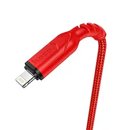 Кабель Hoco X59 Victory charging data for Lightning 2,4A/1 м червоний - мініатюра 1