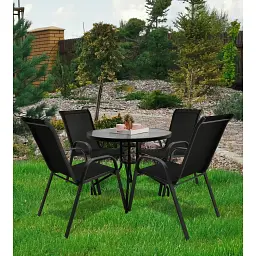 Комплект садових меблів Garden Line Majorka-4 Black - мініатюра 4