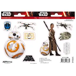 Наклейки Star Wars BB8 (Зоряні війни) 16х11 см