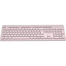 Клавіатура Canyon HKB-W01 UK/US AAA Wireless Beige (CNS-HKBW01BG) - мініатюра 4