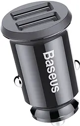 Автомобільний зарядний пристрій Baseus Small Rice Grain Black (CCALL-ML01) - мініатюра 3