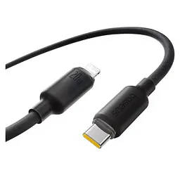 PD Кабель Baseus Foamed Silicone Type-C to Lightning 20W 1m черный E0426A00