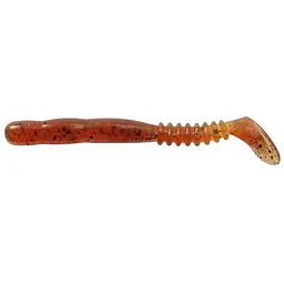 Силікон Reins Rockvibe Shad 2 20 шт/уп. Помаранчевий/чорний (1013-1552.03.60)