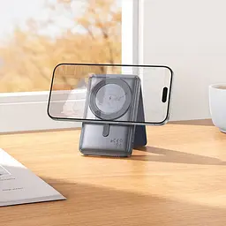 Зовнішній акумулятор Hoco Q46 Title MagSafe 5000mAh 20W Gray [161351] - мініатюра 8