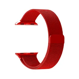 Ремінець Миланская Петля Apple Watch 42/44/45/46/49 mm Rose Red (11)