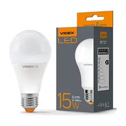 Лампочка Videx A65e 15W E27 4100K (VL-A65e-15274) - мініатюра 2