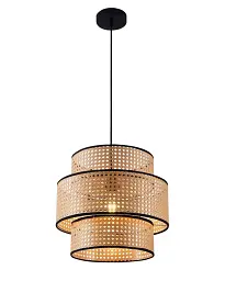 Підвісний світильник, люстра Goldlux 330536 Takara E27 1x20W IP20 бежевий - мініатюра 3