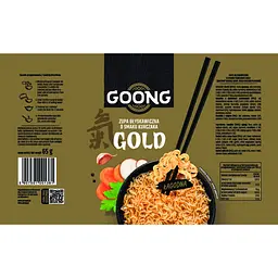 Локшина швидкого приготування Goong зі смаком курки 65 г (930348) - мініатюра 2