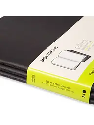 Записник Moleskine Cahier XXL, Нелінований Чорний (QP333) - мініатюра 5