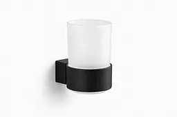 Підвісна склянка для зубних щіток VBI Terra black VBI-040704BL