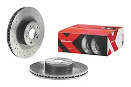 Диск гальмівний вентильований Subaru Legacy III-V, Brz 98-25р Brembo (09.A921.1X) - мініатюра 2