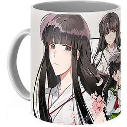 Кухоль GeekLand InuYasha Пес демон-охоронець kagome kikyo IY 02.05 330 мл білий - мініатюра 3