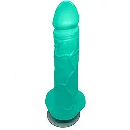Крафтове мило-член із присоскою Чистий Кайф Turquoise Size L - мініатюра 2