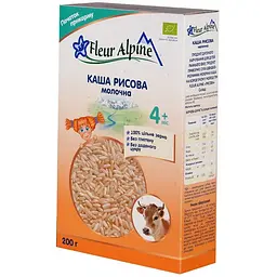 Каша молочна Fleur Alpine Organic Рисова 200 г