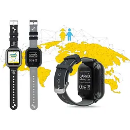 Smart Watch GARMIX PointPRO-200 4G/GPS/WIFI/VIDEO CALL BLACK UA UCRF - мініатюра 3