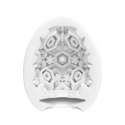 Мастурбатор-яйце Tenga Egg Snow Crystal з охолоджувальним лубрикантом - мініатюра 2