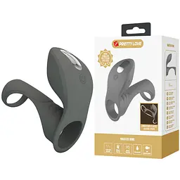 Ерекційне кільце з вібрацією PRETTY LOVE Master ring, 7 vibration functions, Memory function PRETTY LOVE BI-210199-1 100219