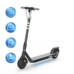Електросамокат OKAI ES20-NEON чорний 9, 300(600)W, 9. 8Ah, 40km, 25km\h, 20%, NFC, App, 16kg