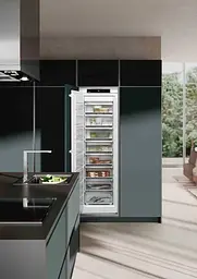 Liebherr Морозильна камера вбудована, 177x54.1х54.5, 209л, E, NF, дисплей внутр., білий - мініатюра 2