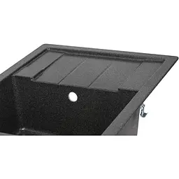 Кухонна мийка Lidz 650x500/200 GRF-13 графіт (LIDZGRF13650500200) - мініатюра 3