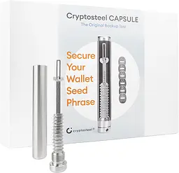 Мнемонічна капсула Cryptosteel Capsule Solo 1 шт (B084JSR4HG) - мініатюра 14