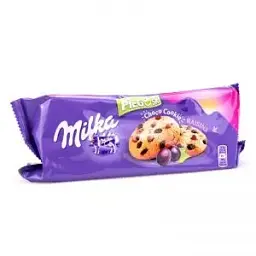 Печиво Milka choco Cookies Raisins 135 г. - мініатюра 2