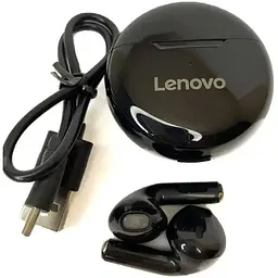 Бездротові навушники Lenovo HT38 TWS чорні - мініатюра 2