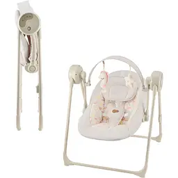 Крісло-гойдалка Kinderkraft Swingee Beige (KBSWIN00BEG0000)