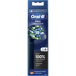 Насадки для електричної зубної щітки Oral-B Pro Cross Action чорні 4 шт. - мініатюра 3