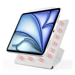 Чохол-книжка BeCover Ultra Slim Origami Magnetic для Apple iPad mini 6 (2021) Сірий (712944) - мініатюра 6